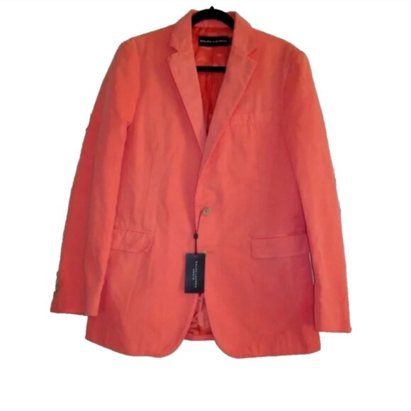 Ralph Lauren Black Label Anthony Sports Coat Laguna Red - Picture 1 of 3